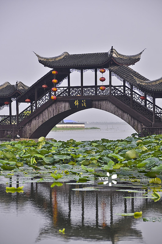 江苏昆山锦溪古镇图片素材