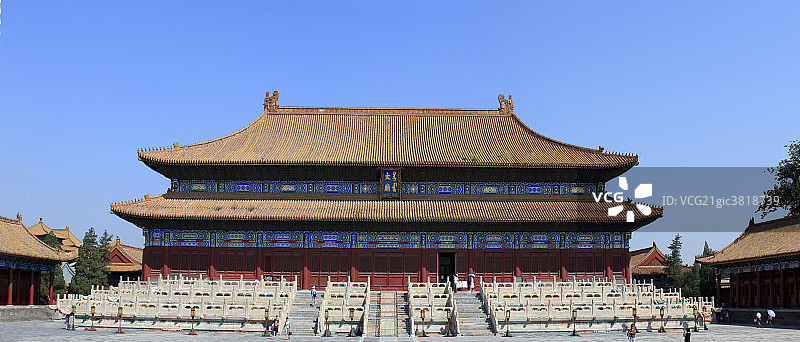 古建筑中国北京太庙图片素材