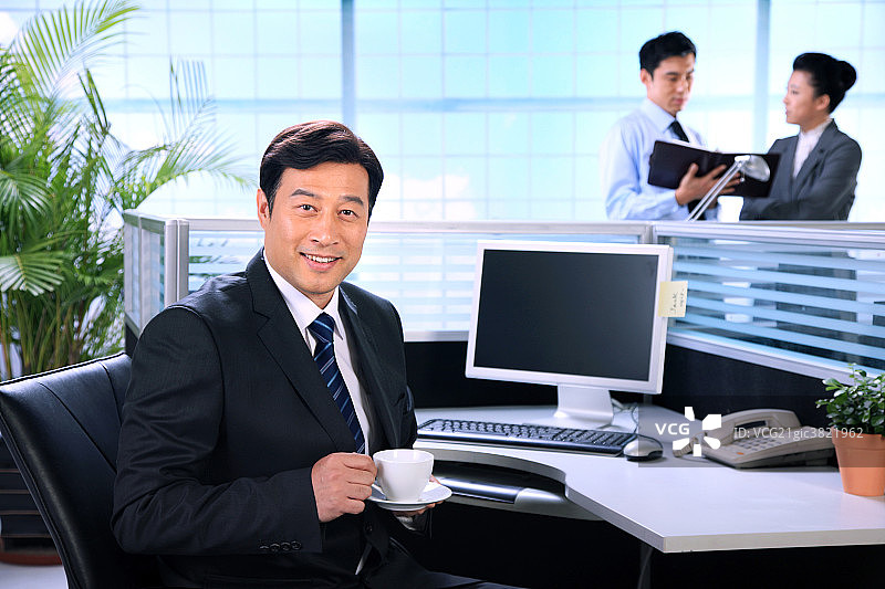 东方人商务图片素材