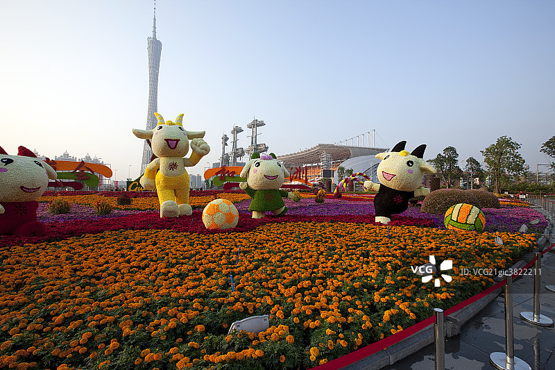 广州城市风光图片素材