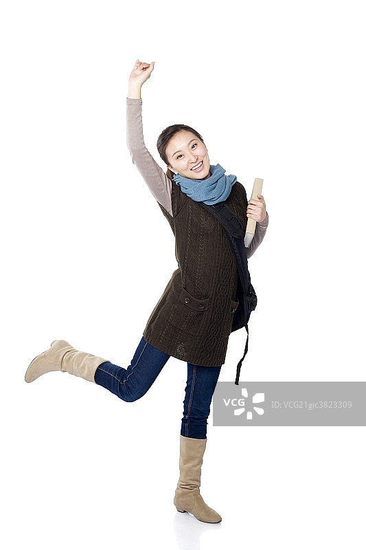 女大学生图片素材
