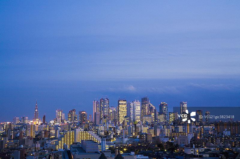 城市夜景图片素材