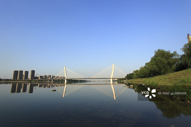 富民桥,浑河图片素材