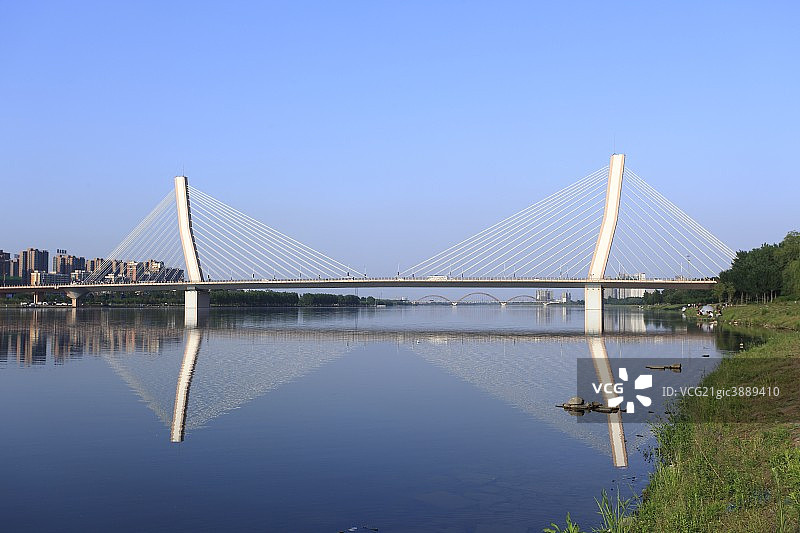富民桥,浑河图片素材