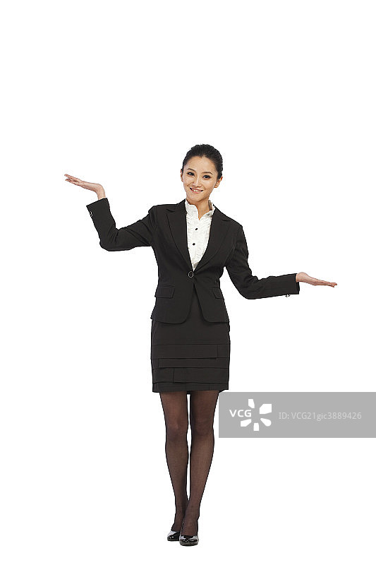 棚拍商务女士图片素材