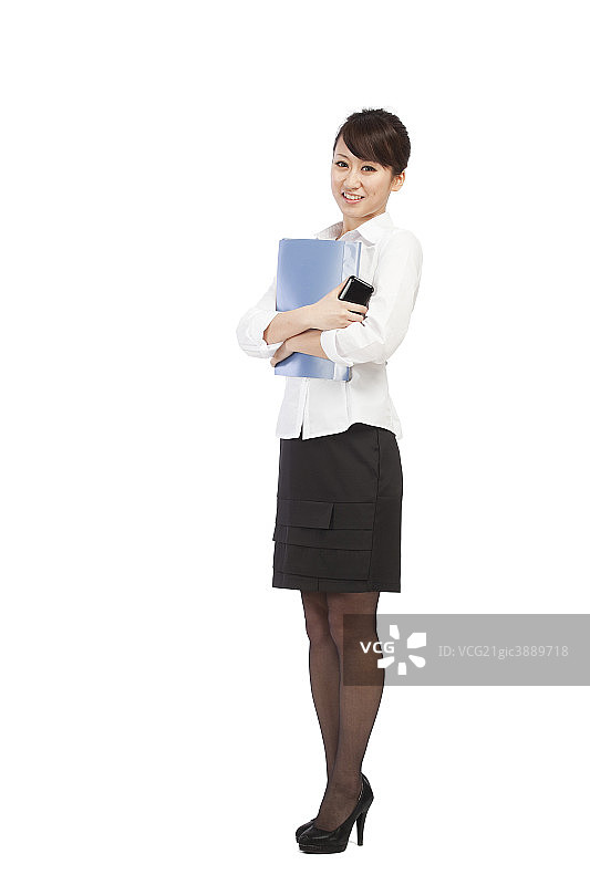 棚拍商务女士图片素材