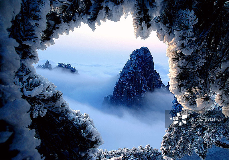 黄山风光图片素材