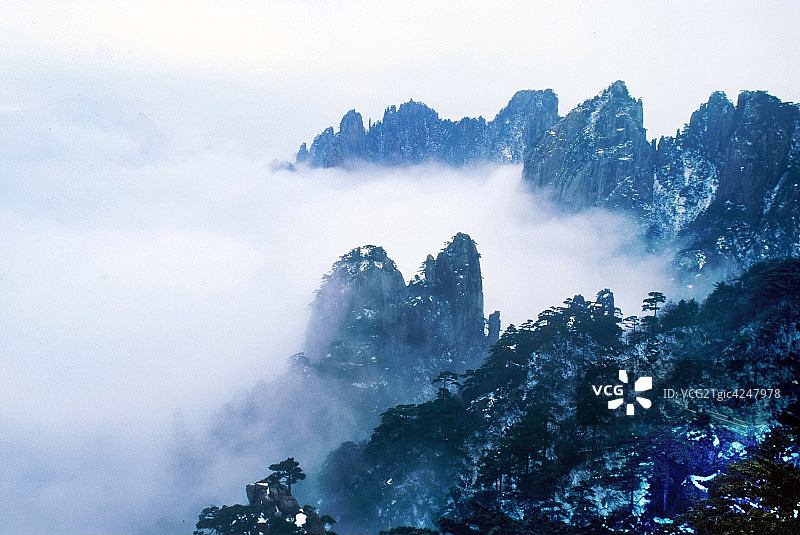 黄山风光图片素材