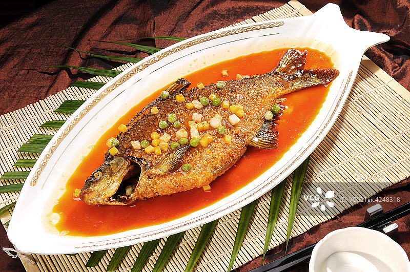 红烧鳊鱼图片素材