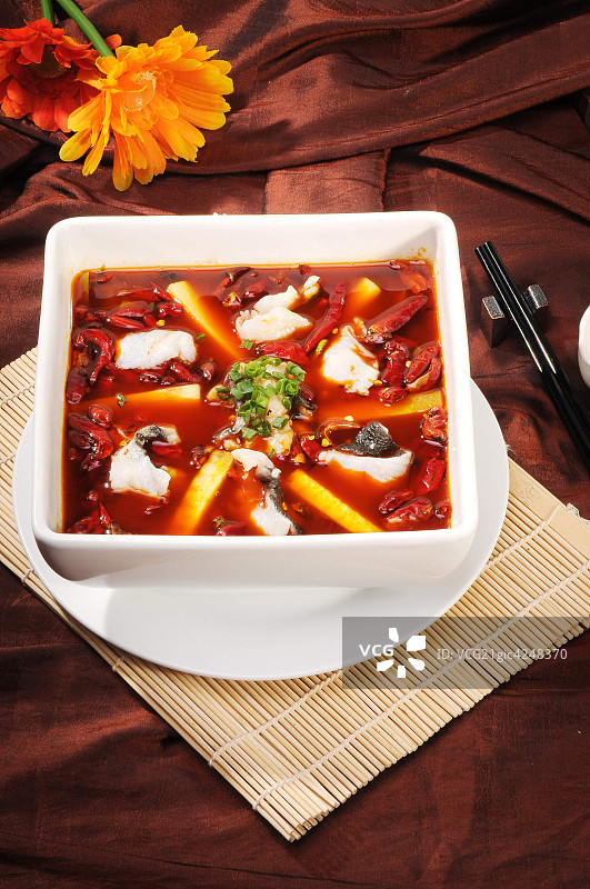 水煮江团（鲶鱼）图片素材