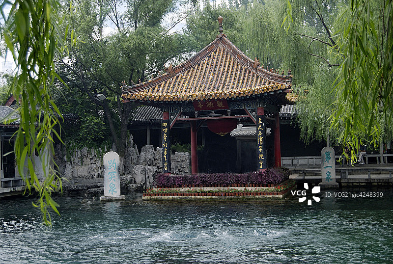 山东趵突泉之美景图片素材