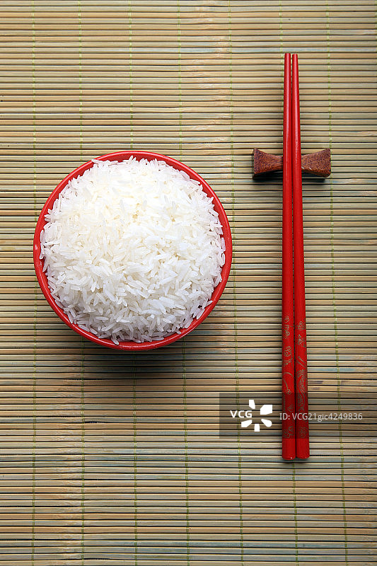 静物米饭图片素材