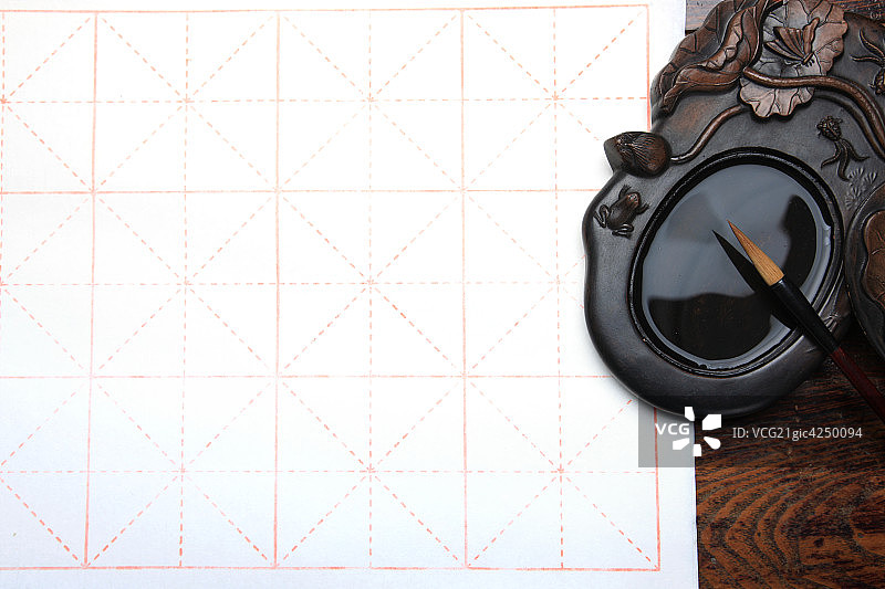 静物砚台图片素材