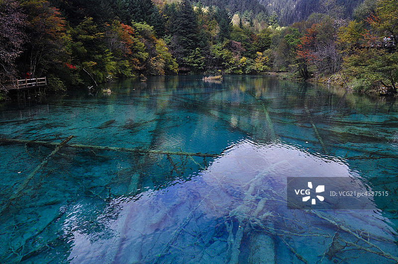 九寨沟风光图片素材