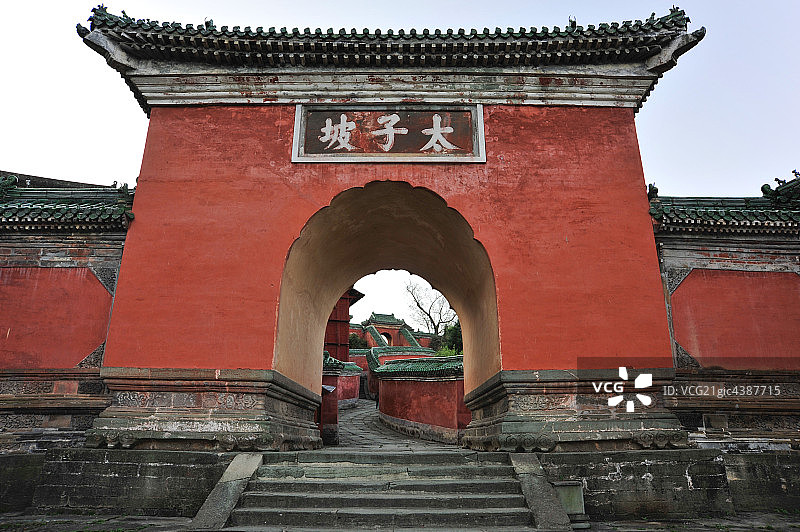 武当山,太子坡,湖北图片素材