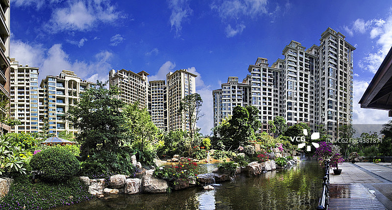广州高尚住宅小区图片素材