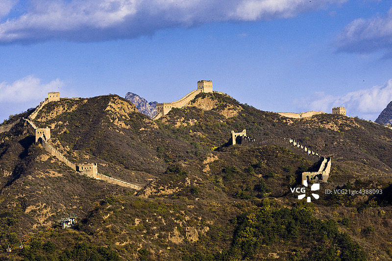 金山岭长城图片素材