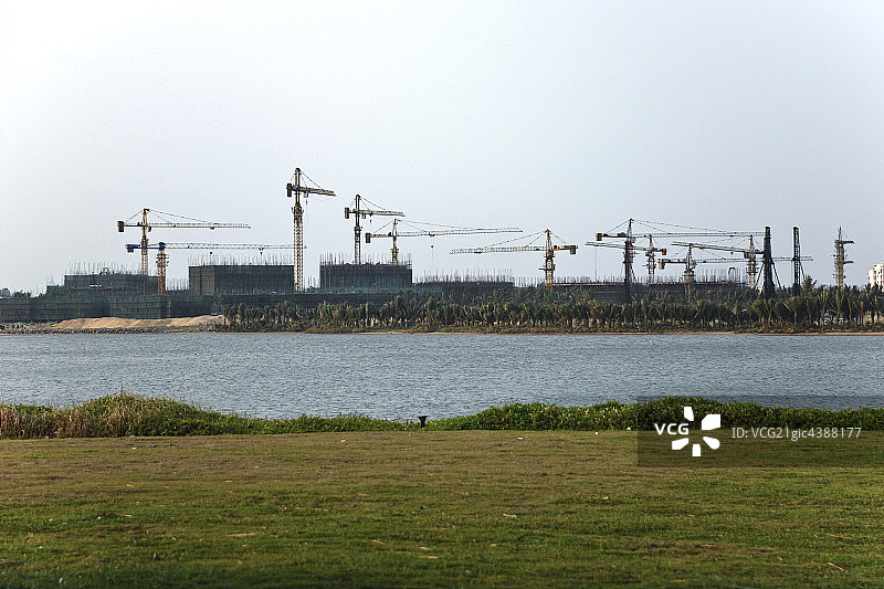 博鳌建筑工地图片素材