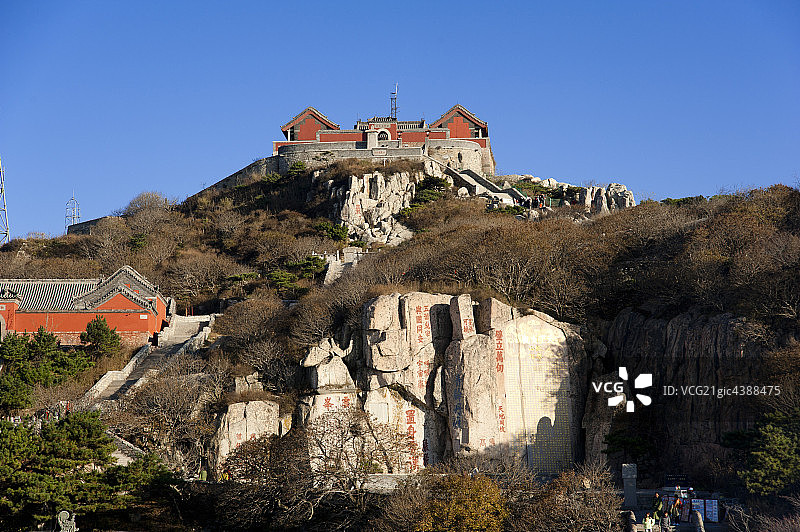 泰山风光图片素材