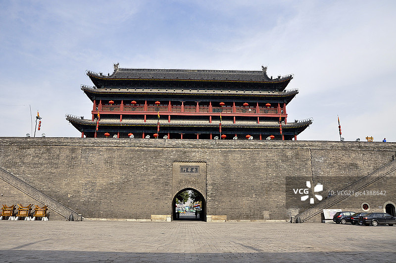 永宁门,中国,西安图片素材