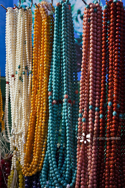 绿松石的念珠图片素材