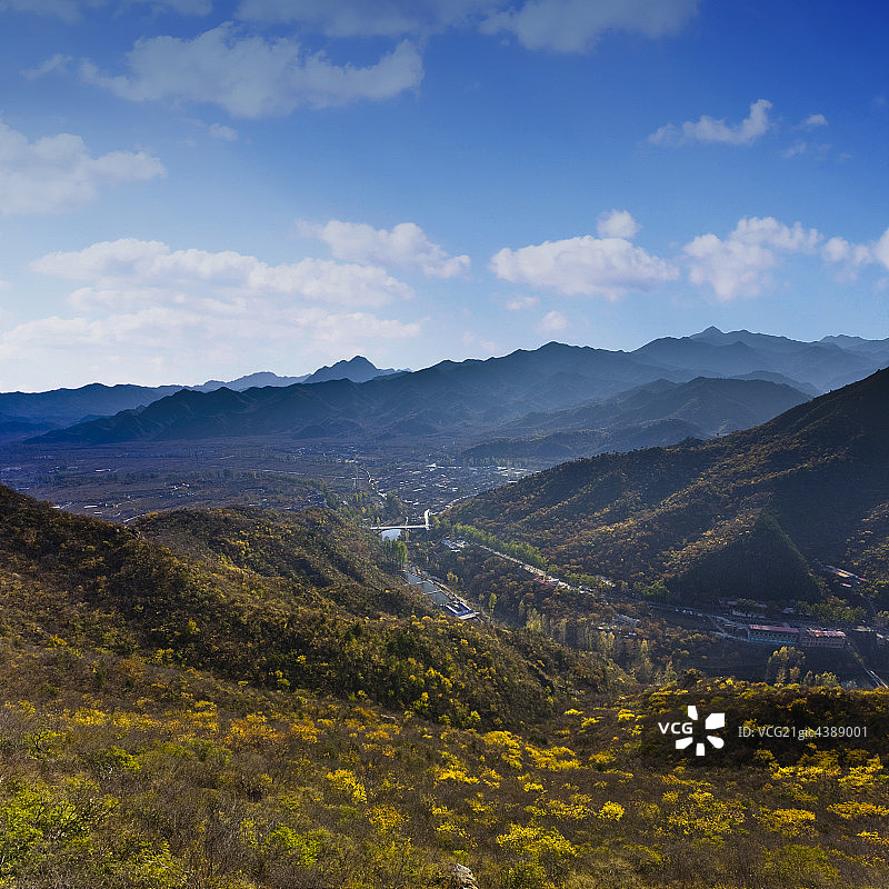 金山岭风光图片素材