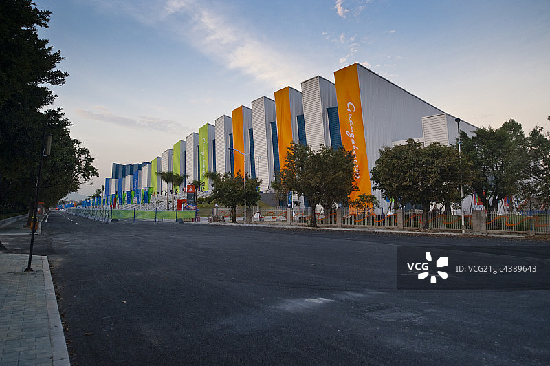 奥林匹克体育中心,亚运会跳水馆,亚运会游泳馆,中国,广州,图片素材