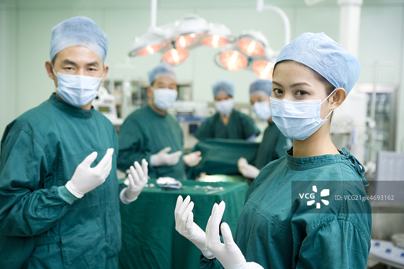 医生准备手术图片素材