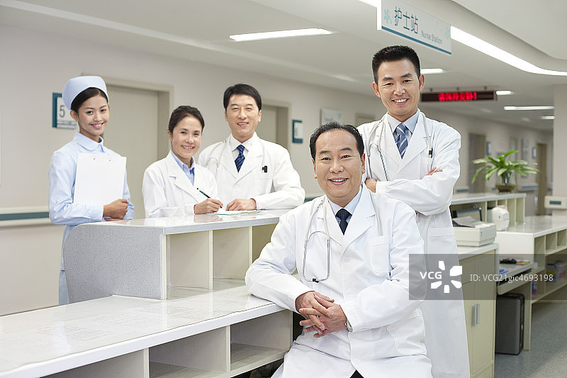 医务工作者群体像图片素材