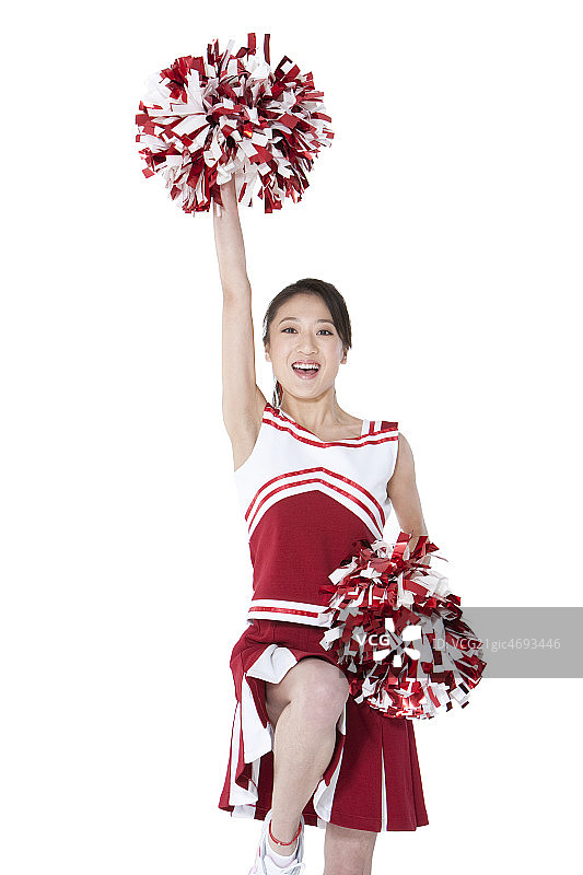 拉拉队员舞动图片素材