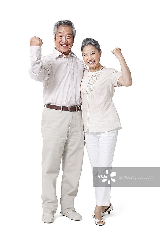 快乐的老年夫妇图片素材