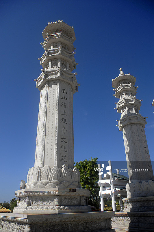 海南南海观音图片素材