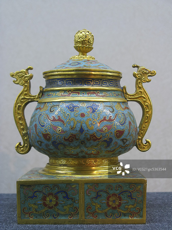 景泰蓝,香炉图片素材