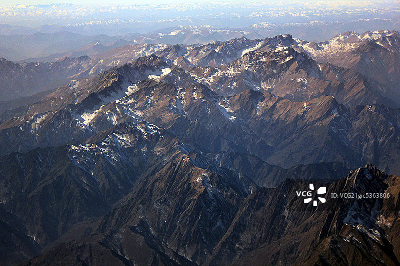 四川盆地航拍图片素材