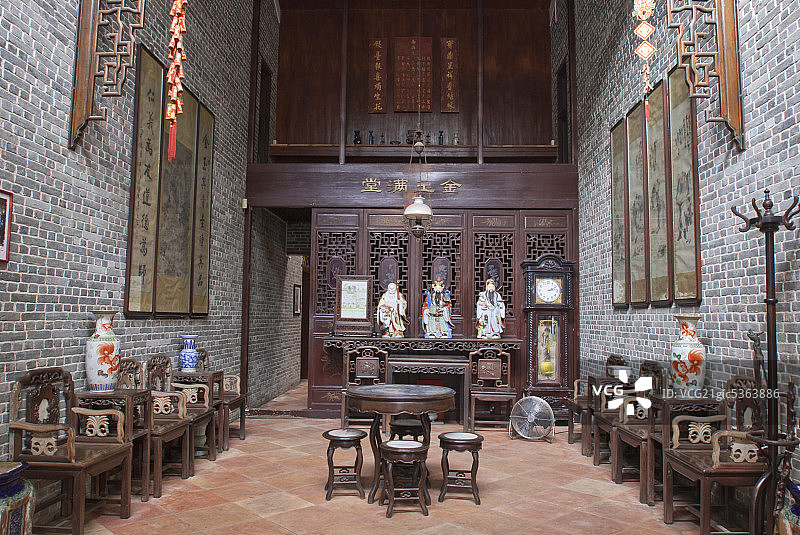 老建筑,西关大屋图片素材