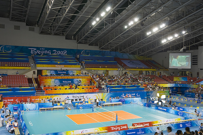 北京农业大学体育馆内部图片素材