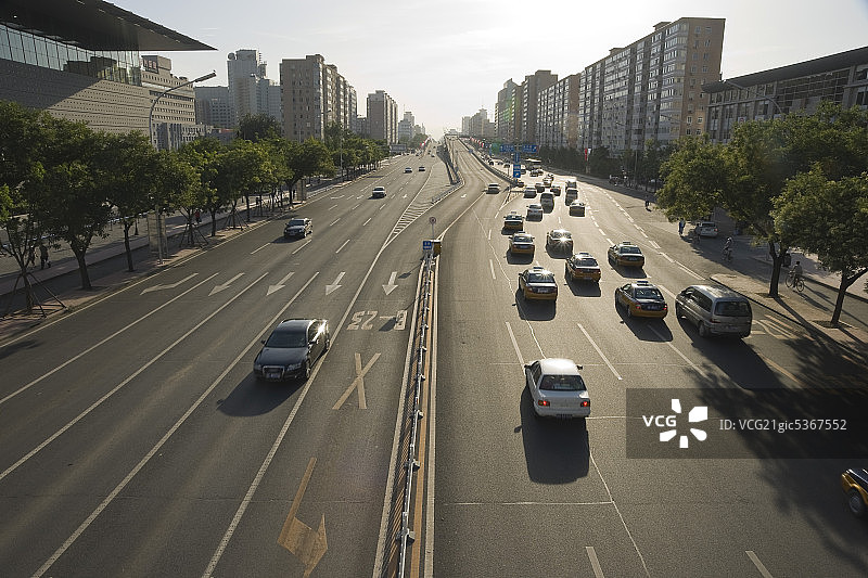 北京长安街图片素材