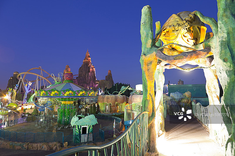 北京欢乐谷图片素材