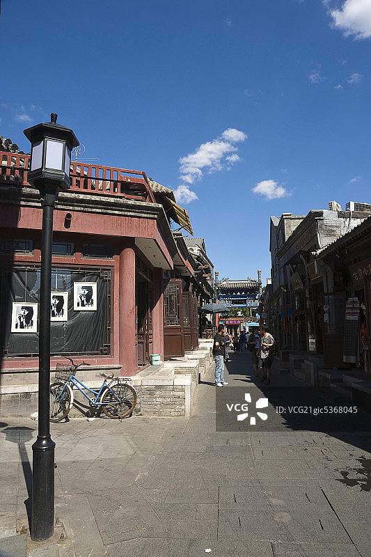 北京烟袋斜街图片素材