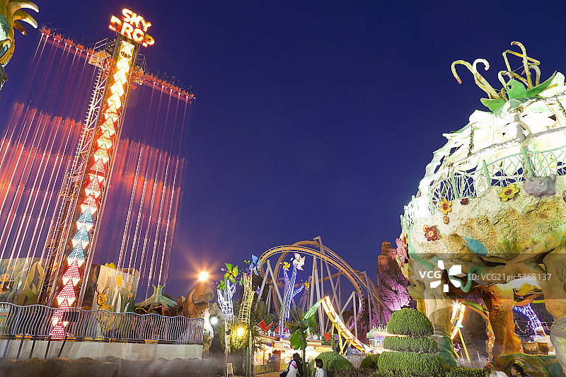 北京欢乐谷图片素材