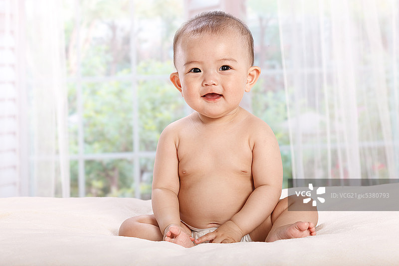 东方婴儿图片素材