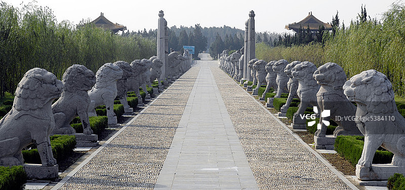 安徽凤阳县明皇陵图片素材