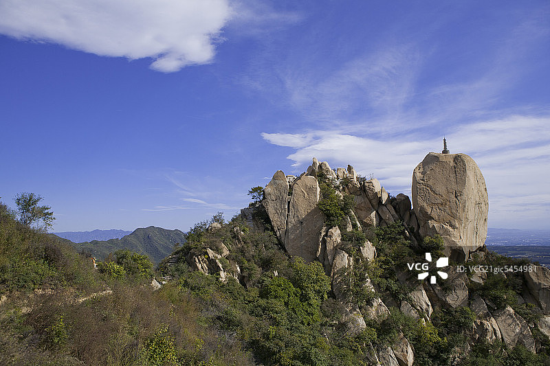 凤凰岭风光,中国,北京图片素材