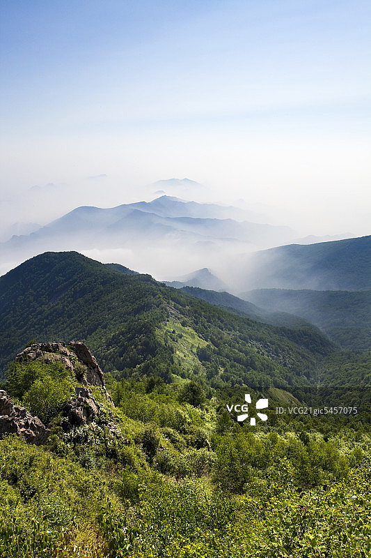 雾灵山风景图片素材