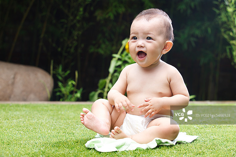 东方婴儿图片素材