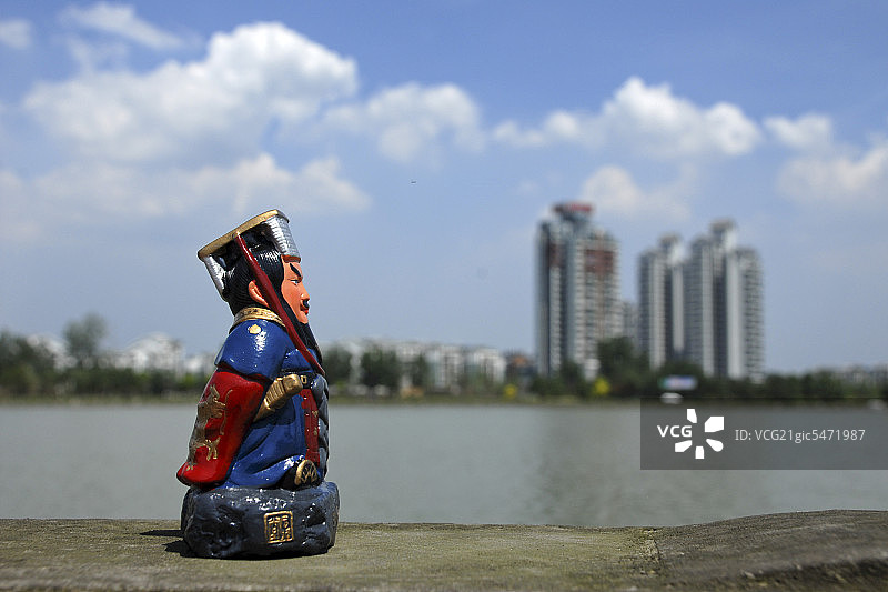 三国人物工艺品图片素材