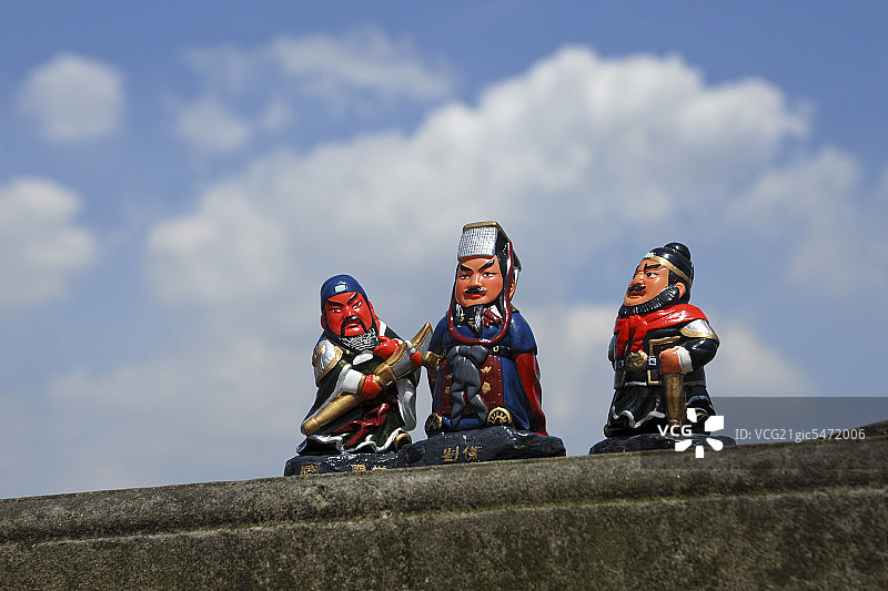 三国人物工艺品图片素材