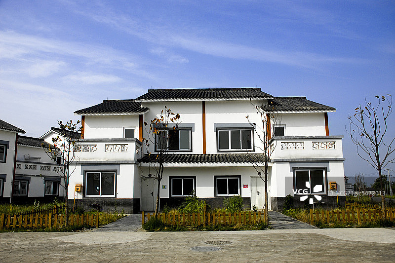 四川什邡乡村别墅图片素材