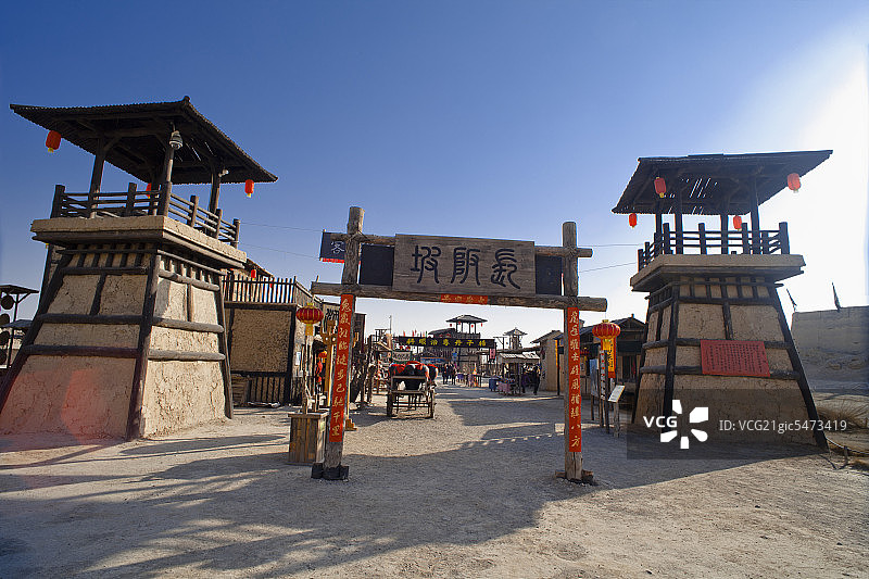 银川华夏西部影视城图片素材