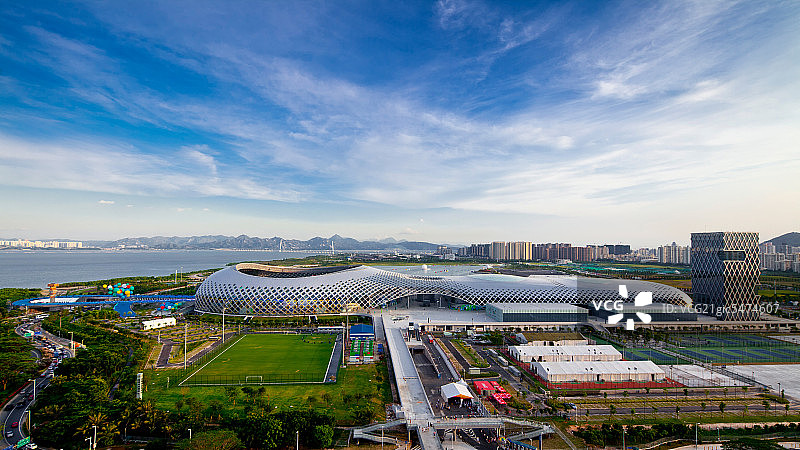 大运主场馆深圳湾体育馆图片素材